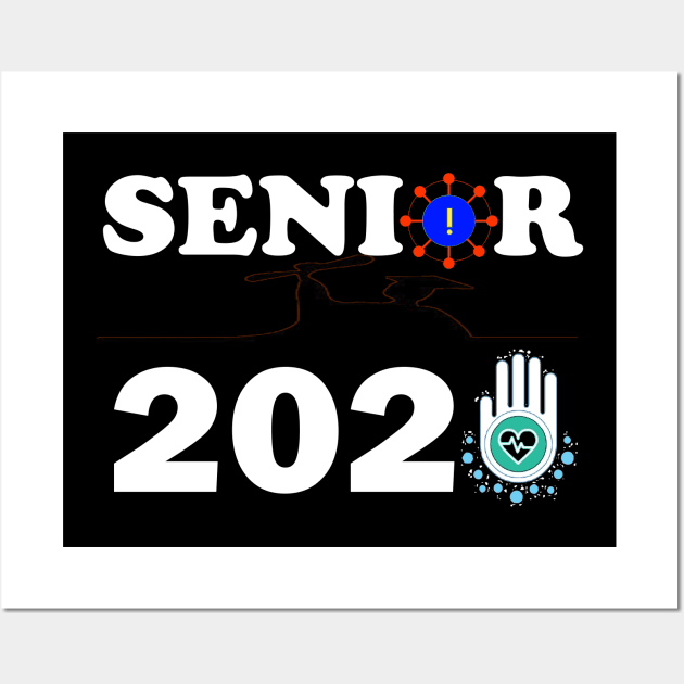 senior 2021 t-shirt Wall Art by direct.ul